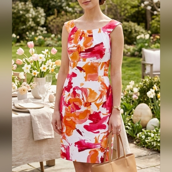 Calvin Klein Dresses & Skirts - Calvin Klein Abstract Floral Print Dress